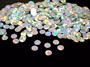 Prismatic Silver Polka Dot Confetti